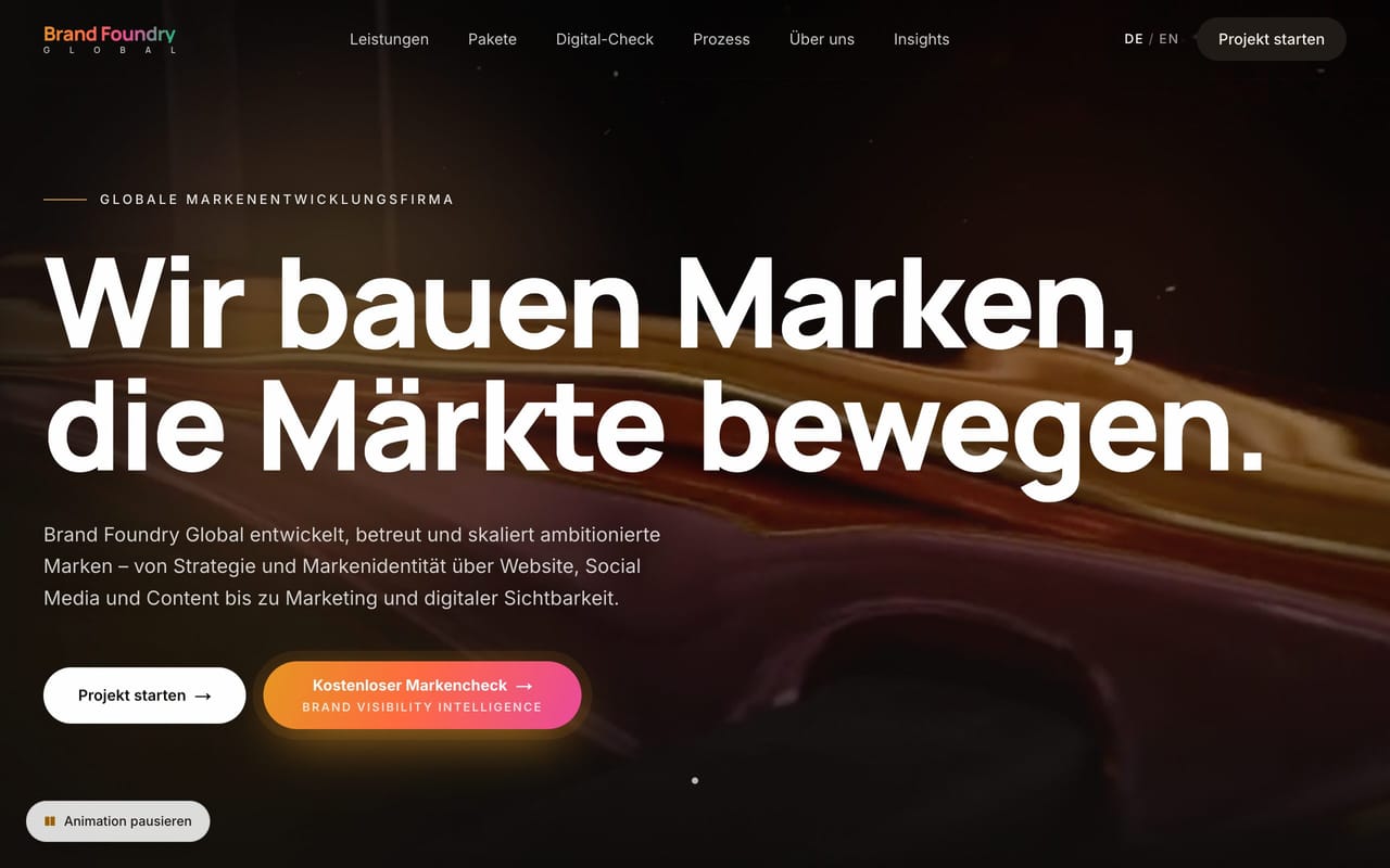 Brand Foundry Global – Website