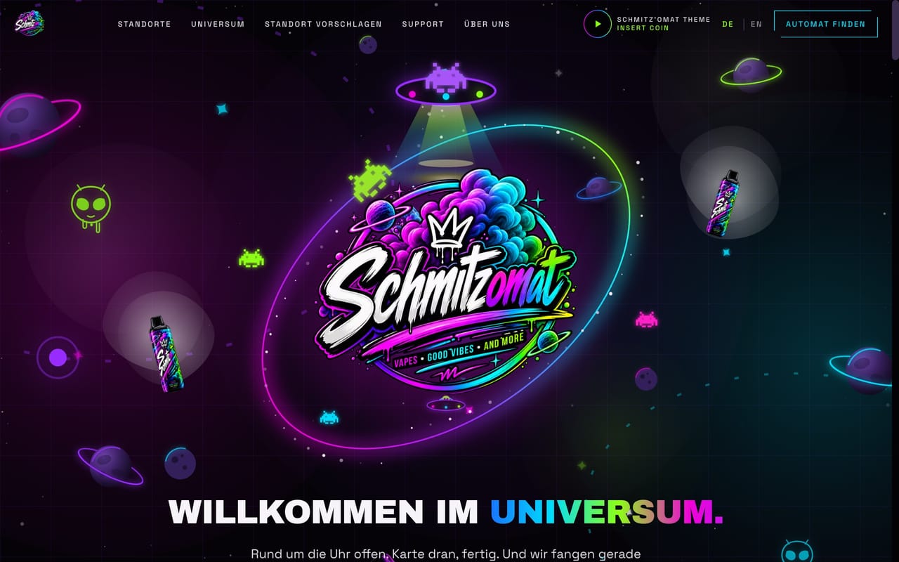 Schmitz'omat – Website